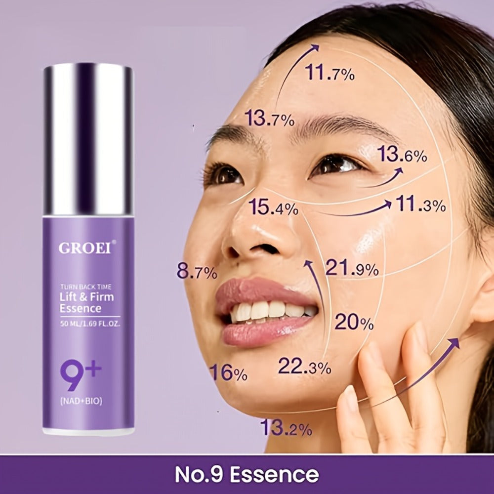 No.9 Serum | NAD+ BIO Boost Serum | Lift, Firm, Texture, Fine Lines, Elasticity | NAD+, Youthful Skin, Serum for All Skin | 1.7fl.oz