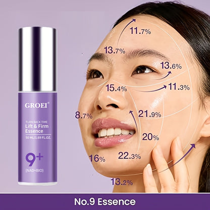 Anti-Aging Face Serum NAD+ Bio Boosting Serum - Nicotinamide Mononucleotide Skin Firming Lifting Wrinkle Fine Line Repair Moisturizing Serum for All Skin Types 1.7 fl oz