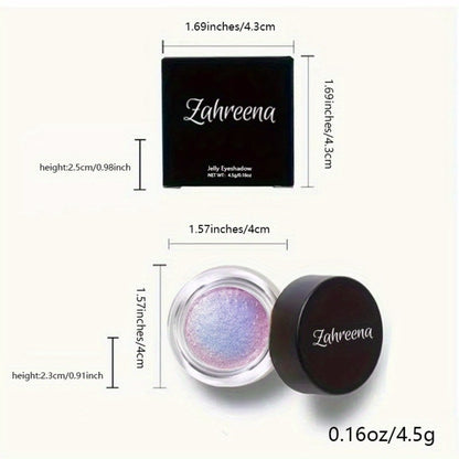 Glitter Eyeshadow Gel Jelly Holographic Shimmer, Indigo Twilight Gradient Purple Eye Makeup, Waterproof Long-Lasting Formula for Party Halloween Festival Looks