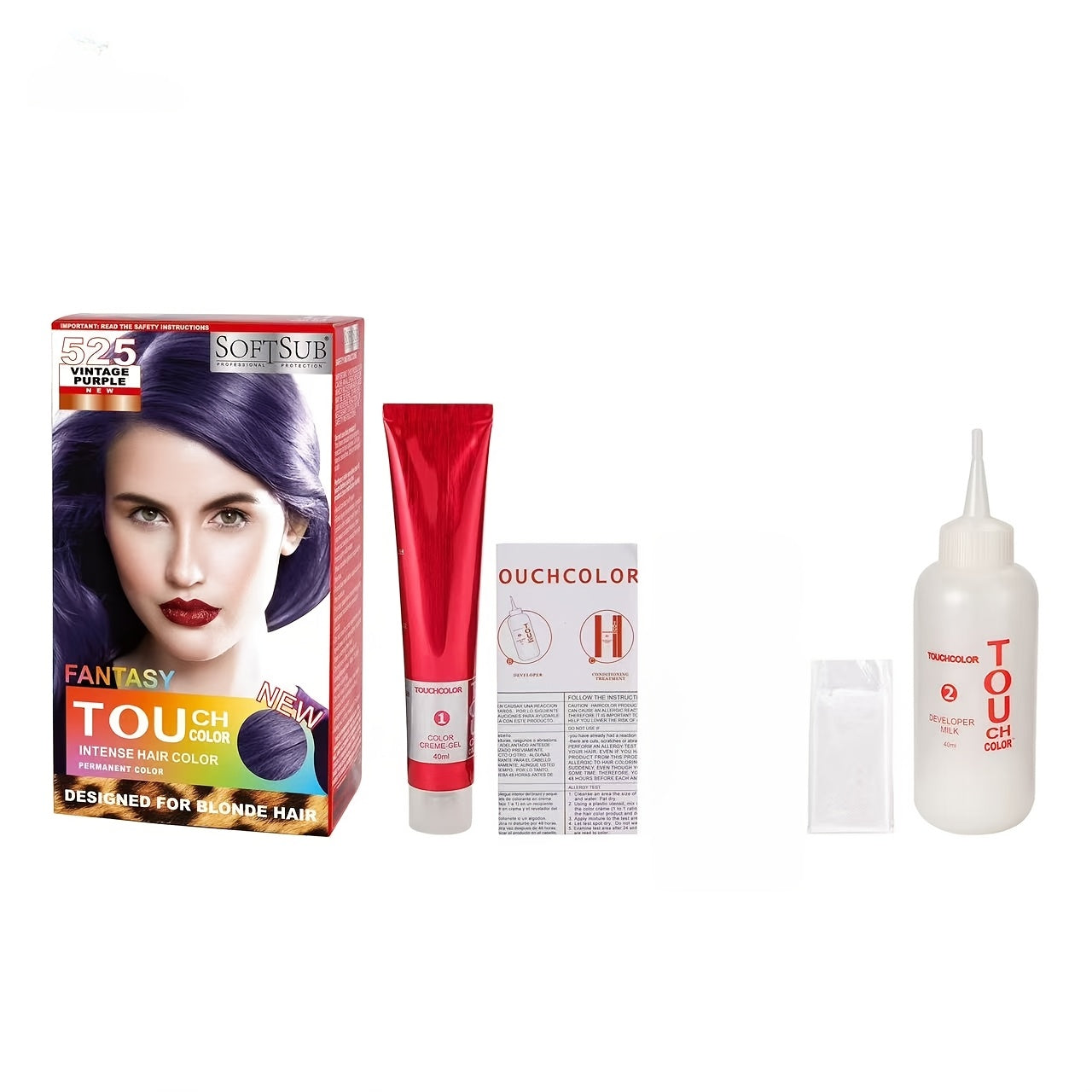 The new popular hair dye is easy to use at home. It can dye black, brown, Golden and many other colors, providing long-lasting and bright colors