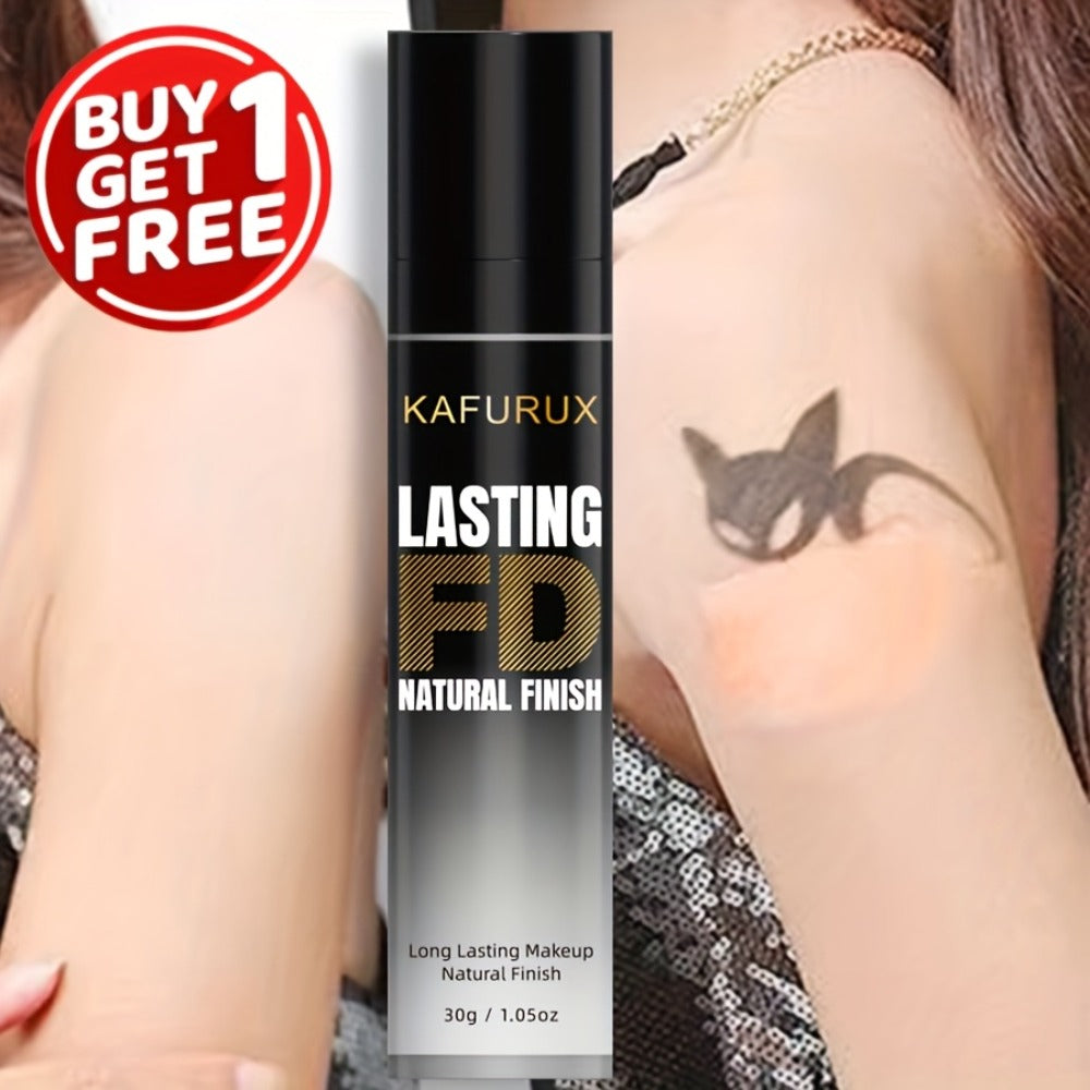 Liquid Foundation 2pcs Full Coverage Concealer Makeup for Women Light Texture Buildable Formula Evens Skin Tone All Skin Types Face Foundation Set
