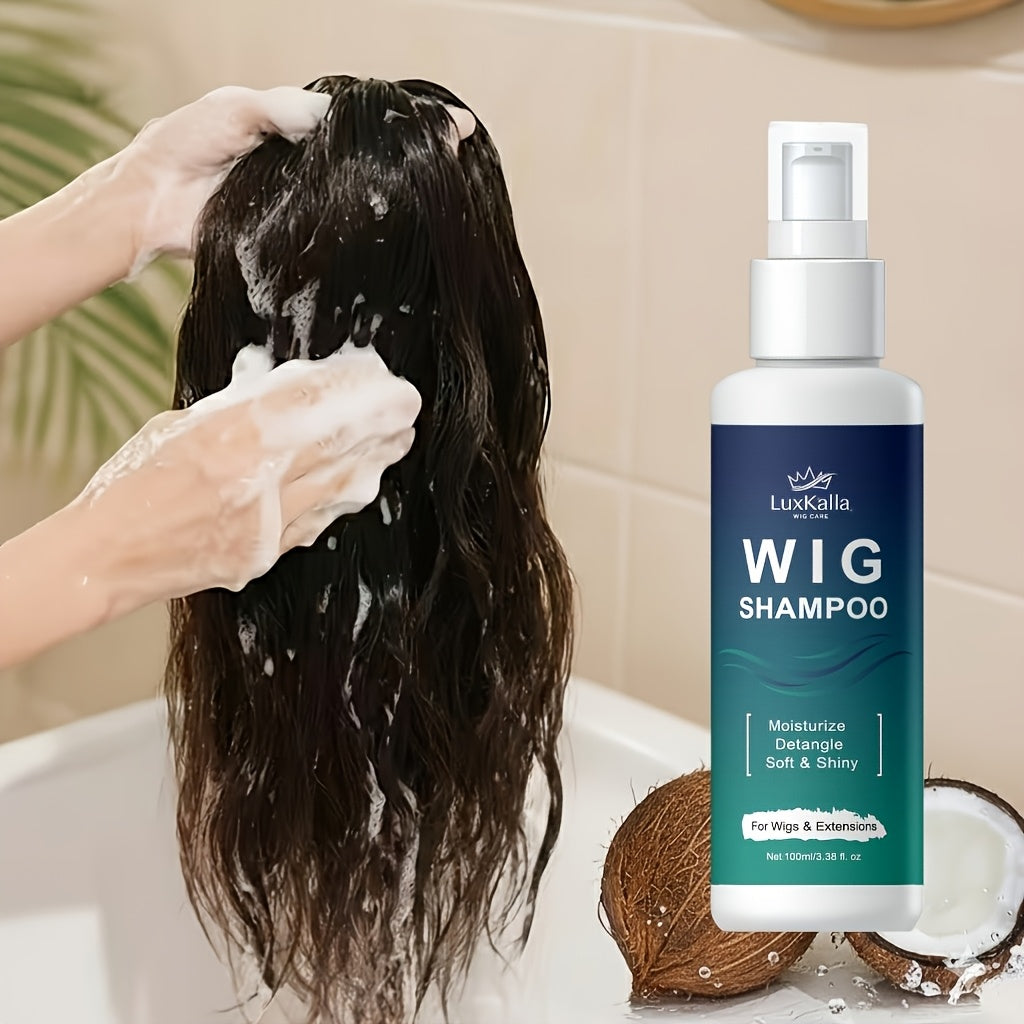 Sillkva Wig Care Essential Spray - Argan Oil & Vitamin E Enriched | Moisturizing & Strengthening Formula for Synthetic And Human Hair Wigs | Ready-to-Use Daily Leave-In Spray for Shine & Smooth Styling