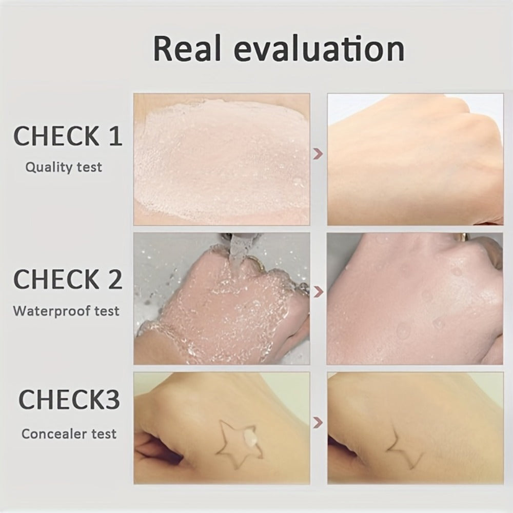 Color Changing Foundation BB Cream Set 3pcs Matte Oil Control Concealer Base Long Lasting Smudge Proof - Light Beige to Medium Shade Travel Size Makeup