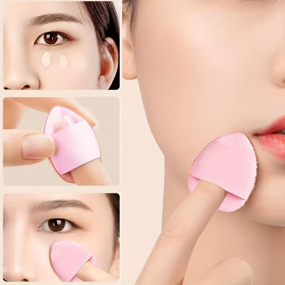 46pcs Makeup Brush And Sponge Set Professional Makeup Brush Set Triangle Foundation Puff Cleaning Foundation Puff Makeup Tool Set
