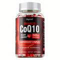 CoQ10 - with Citrus Bergamot, Cardiovascular, Brain & Heart Health Supports, Supports Energy Production, Rich in Antioxidant - 120pcs