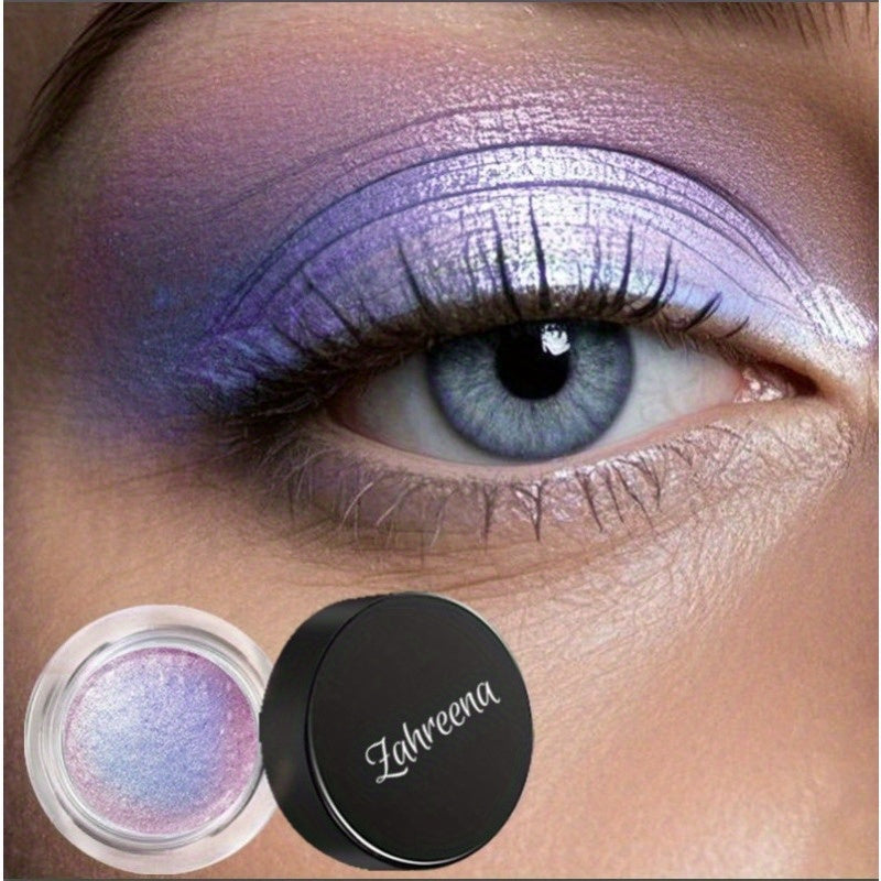 Zahreena Indigo Twilight Gradient Jelly Eyeshadow Gel - Glitter Shimmer, Holographic Finish, Long-Lasting Waterproof Purple Eye Makeup for Parties & Gifts, Longlasting Makeup | Sea Witchery Makeup | Smooth Application, Halloween