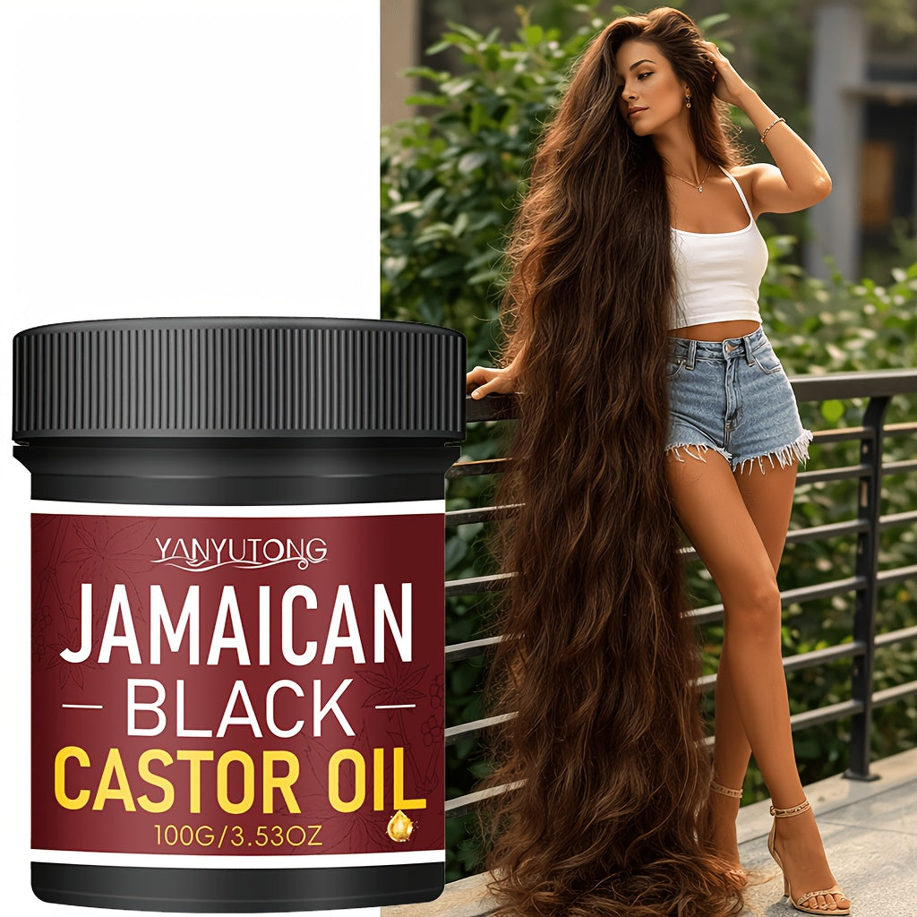100g Jamaican Black Castor Oil Hair Milk | Infused With Jamaican Black Castor Essential Oil | Moisturizing & Hydrating | Natural Volume & Smoothness | Suitable For All Hair Types | Protects & Revitalizes | Natural Fragrance Hair Supplies Hair Care
