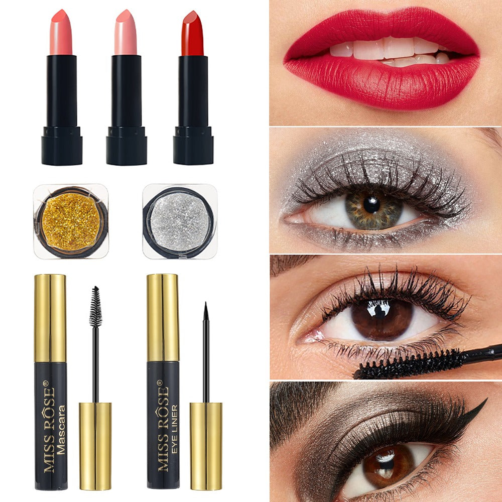 Makeup Kit for Women 58 Colors All-in-One Professional Set with Mirror - Eyeshadow Compact Powder Blusher Lipstick Eyeliner Mascara Eyebrow Pencil Glitter Gel Complete Makeup Gift Set for Girls