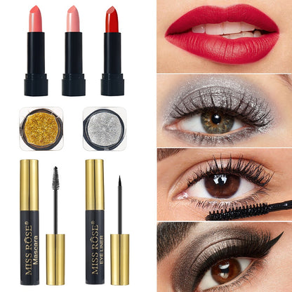 Makeup Kit for Women 58 Colors All-in-One Professional Set with Mirror - Eyeshadow Compact Powder Blusher Lipstick Eyeliner Mascara Eyebrow Pencil Glitter Gel Complete Makeup Gift Set for Girls