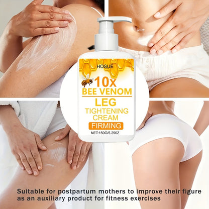 Bee Venom Firming Cream 150g – Non-Greasy Body Tightening Lotion for Arms, Thighs & Abdomen, Firms & Moisturizes All Skin Types with Bee Venom Extract