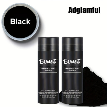 Hair Fiber Powder 27.5g Hairline Powder 2pcs Set — Instant Hair Loss Concealer for Thinning Hair, Parting & Receding Hairline Coverage for Men and Women