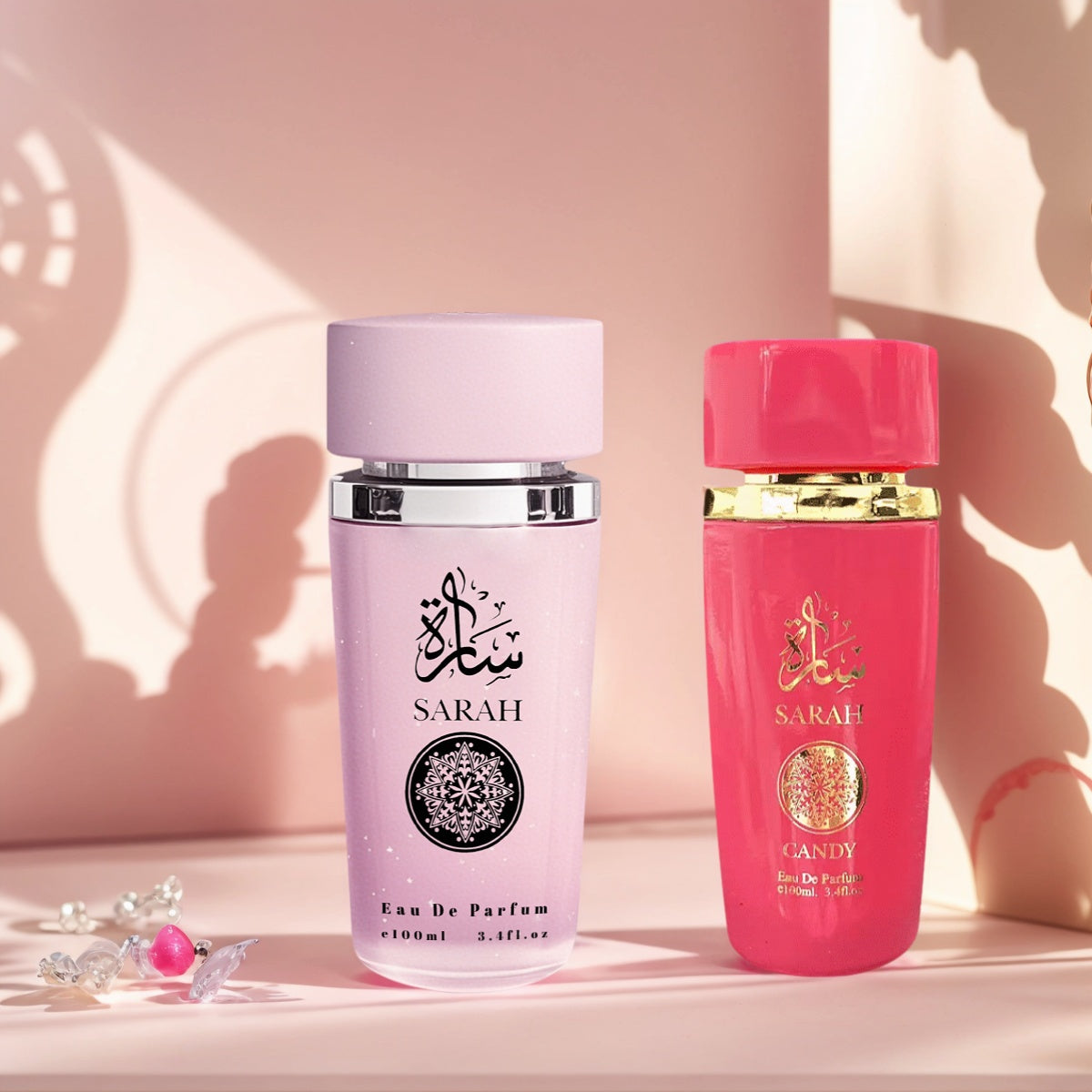 2pcs3.4-ounce Arab Women's Perfume, an Eau De Toilette with Long-lasting Fragrance. Suitable for Outings, Parties, and as a Holiday Gift.