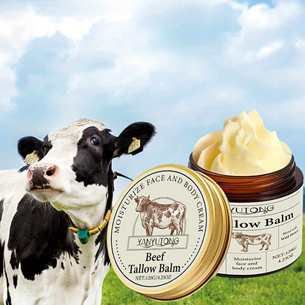 100% Grass And Forage Product Mixed With Vanilla Butter Body Cream Facial And Body Care Cream - Moisturizes The Skin, Improves Dry And Rough Skin - Suitable For Sensitive Skin