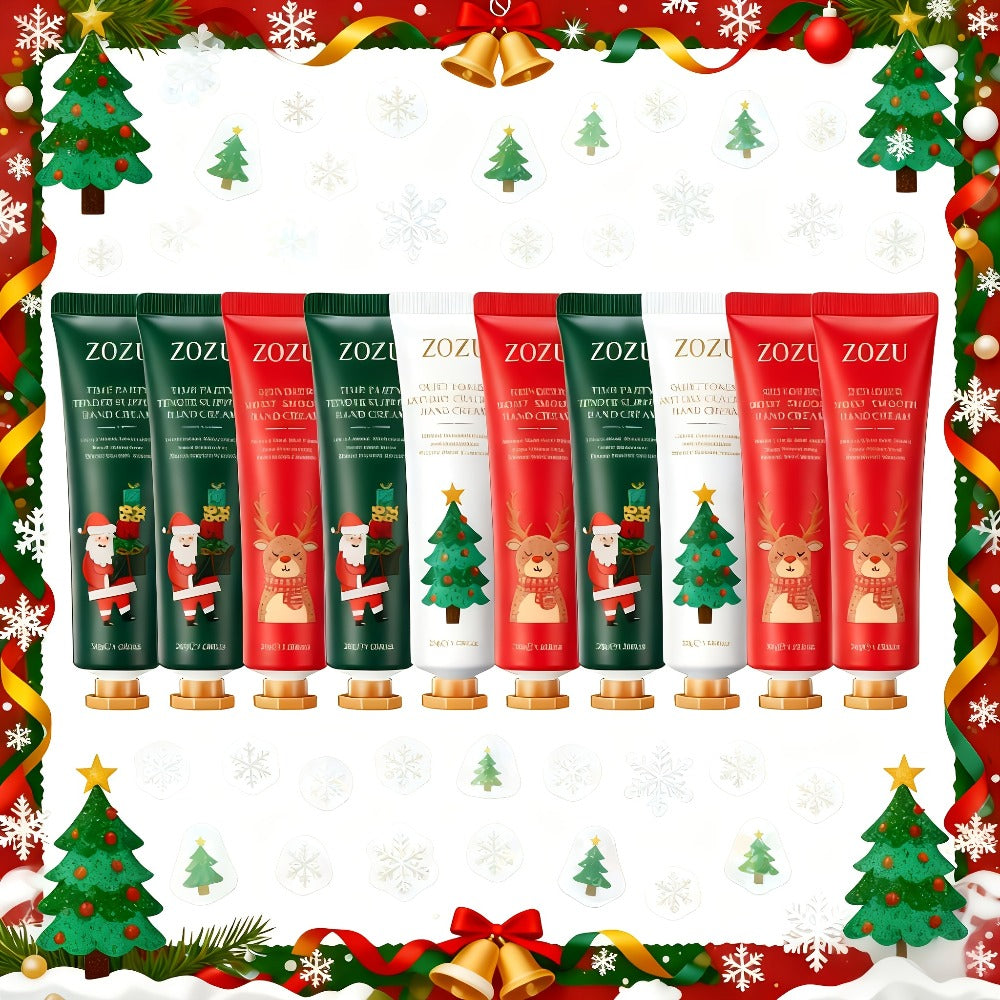 [Christmas Ideal Gift] 20pcs/30pcs Christmas Hand Cream, Plant-Scented Moisturizing Cream, Suitable For Dry Hands And Body Care. Travel-Sized Hand Moisturizer, Easy To Carry, An Ideal Gift Choice For Christmas