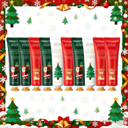 [Christmas Ideal Gift] 20pcs/30pcs Christmas Hand Cream, Plant-Scented Moisturizing Cream, Suitable For Dry Hands And Body Care. Travel-Sized Hand Moisturizer, Easy To Carry, An Ideal Gift Choice For Christmas
