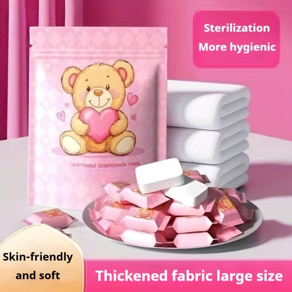 3 Packs Of 60 Disposable Face Towels, Enlarged And Thickened Convenient Compressed Towel Travel Pack, Very Suitable For Essential Water-absorbing And Convenient Face Towels When Going Out, Traveling And On Business Trips