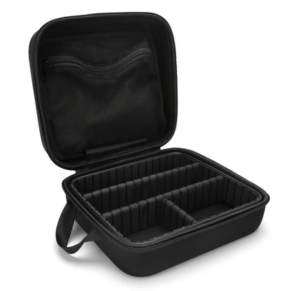 Barber Tool Case Portable Hard Case for Hair Clippers Trimmers Beauty Tools Organizer Travel Storage Bag Barbershop Styling Kit Carrying Case for Grooming Tools