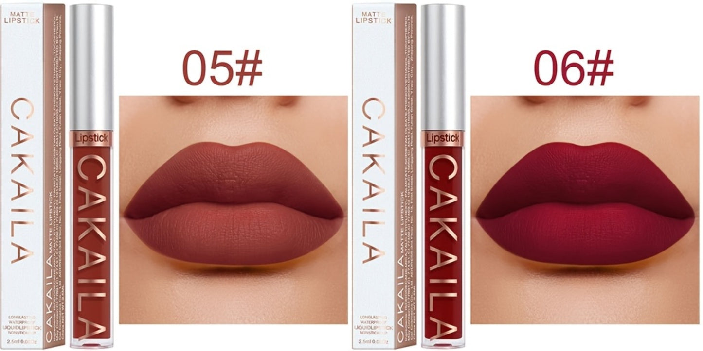 Matte Liquid Lipstick Set 18 Pieces — Long-Wearing Smudge-Proof Formula, Smooth Creamy Texture, Moisturizing All-Day Comfort, Multi-Shade Lip Color Collection for Women