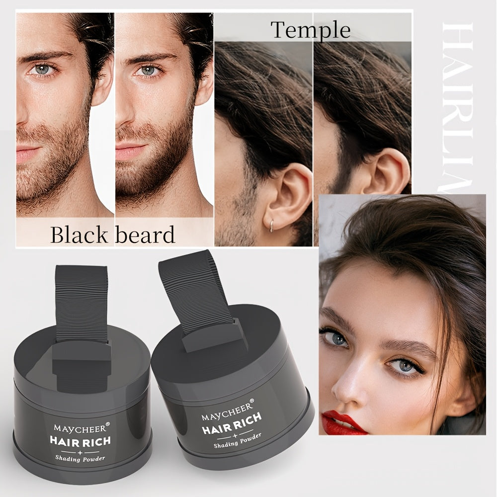 Beard & Hair Touch-Up Powder For Men - Instantly Covers Gray, Fills Sparse Areas, Creates Natural Thickness - Also For Eyebrows & Hairline Perfect For A Father'S Day Gift
