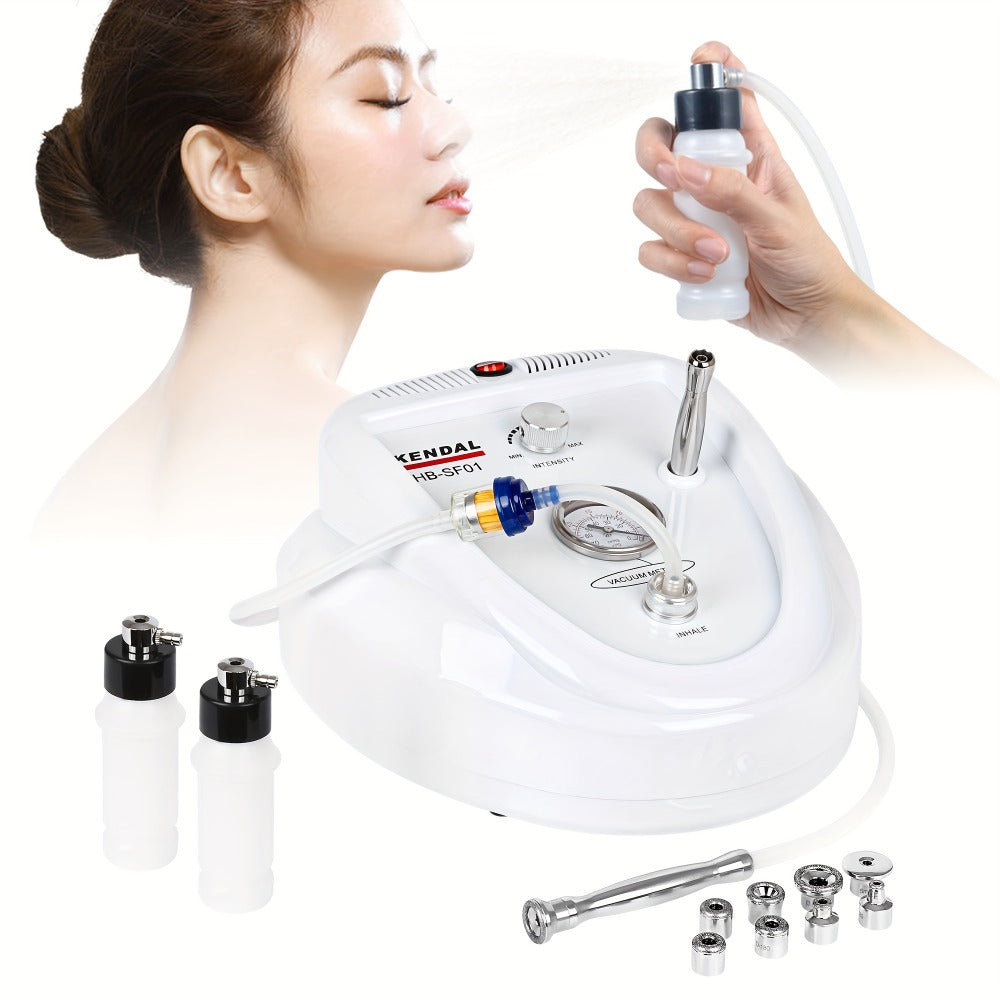 Kendal Microdermabrasion Machine Professional, 3in 1 Dermabrasion Machine, Facial Beauty Equipment for Dermabrasion, Vacuum & Spray Moisturisation, Esthetician Supplies. Christmas Gifts, Skin Care Gifts for Women