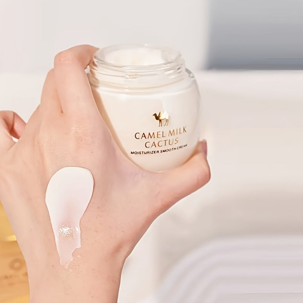 Camel Milk Moisturizing Face Cream, Retinol Essence Night Cream Containing Nicotinamide - A Compact And Moisturizing Face Cream Suitable for All Skin, Rich In Shea Butter And Vitamin E, Nourishing Formula, The Best Gifts for Halloween And Christmas