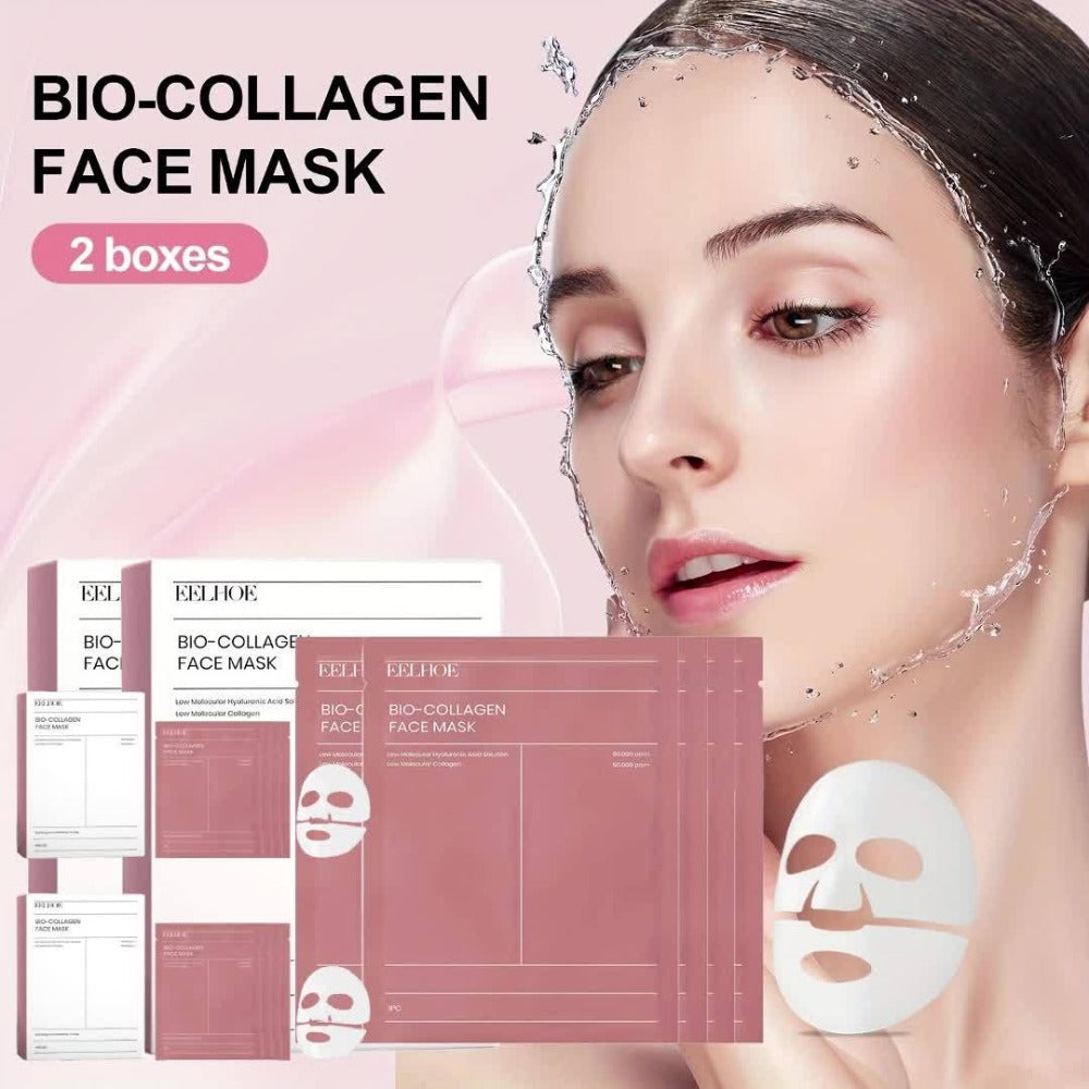 3 Boxes Of 12 Hydrating Masks Containing Glycerin, Hyaluronic Acid, Collagen, Deeply Hydrating And Moisturizing Facial Skin, Valentine's Day Beauty Tools Gift, Valentine's Day Gift for Her Beauty Kit (Pink)