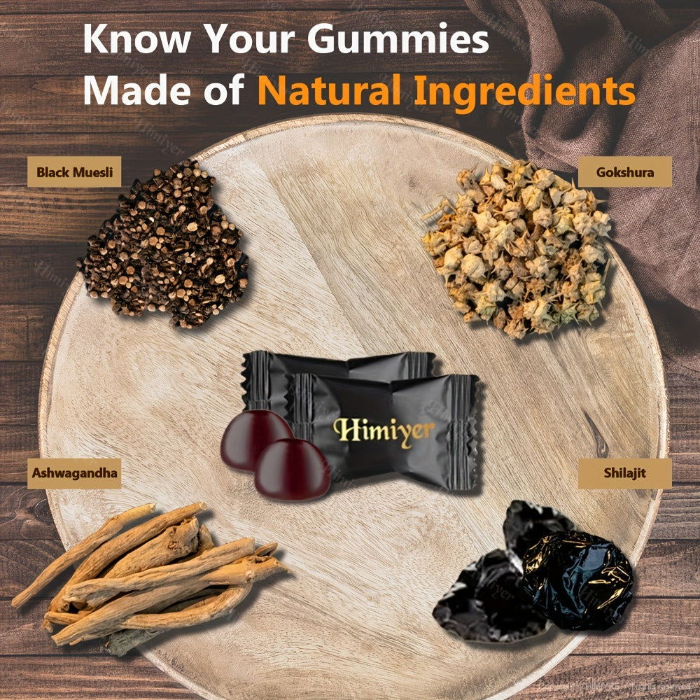 Powerful Combination Of 3000mg SHIlijit, Ginger, Hoofgrass, Ginseng And Ashwagandha! Multi-mineral And Phytonutrient Supplement