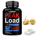 LOMSIR PEAK Load Capsules - 7-in-1 Botanical & Nutrient Complex with L-Arginine, Zinc & Vitamin B6, 1000mg Per Serving, 60 Capsules