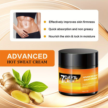 Firming Cream 202g Warming Effect with Caffeine Vitamin E - Body Slimming Tightening Lotion for Belly Arms Legs Thighs Buttocks Workout Enhancer Anti Cellulite