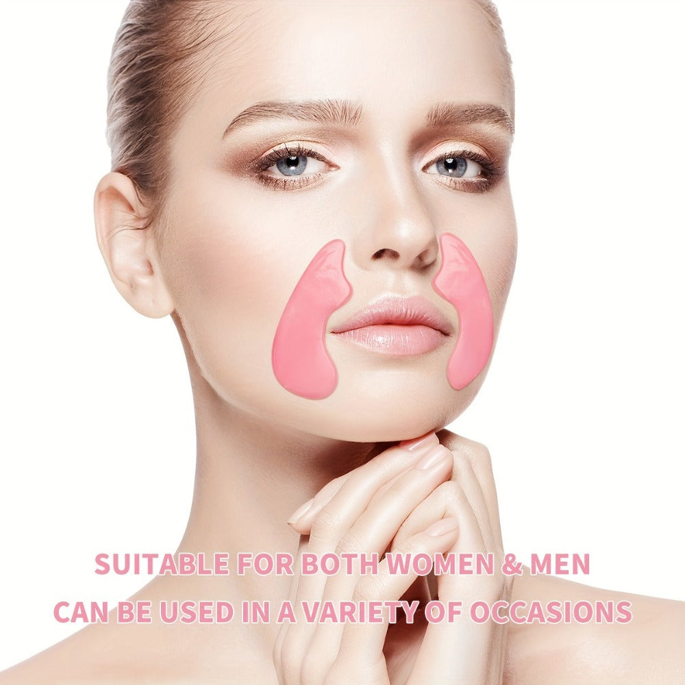 ILISYA Smile Lines Patches, Watermelon Collagen Face Mask, 15 Pairs in 3 Boxes, Contains Niacinamide Caffeine And Variety Plant Extracts, Deep Moisturizing And Hydrating