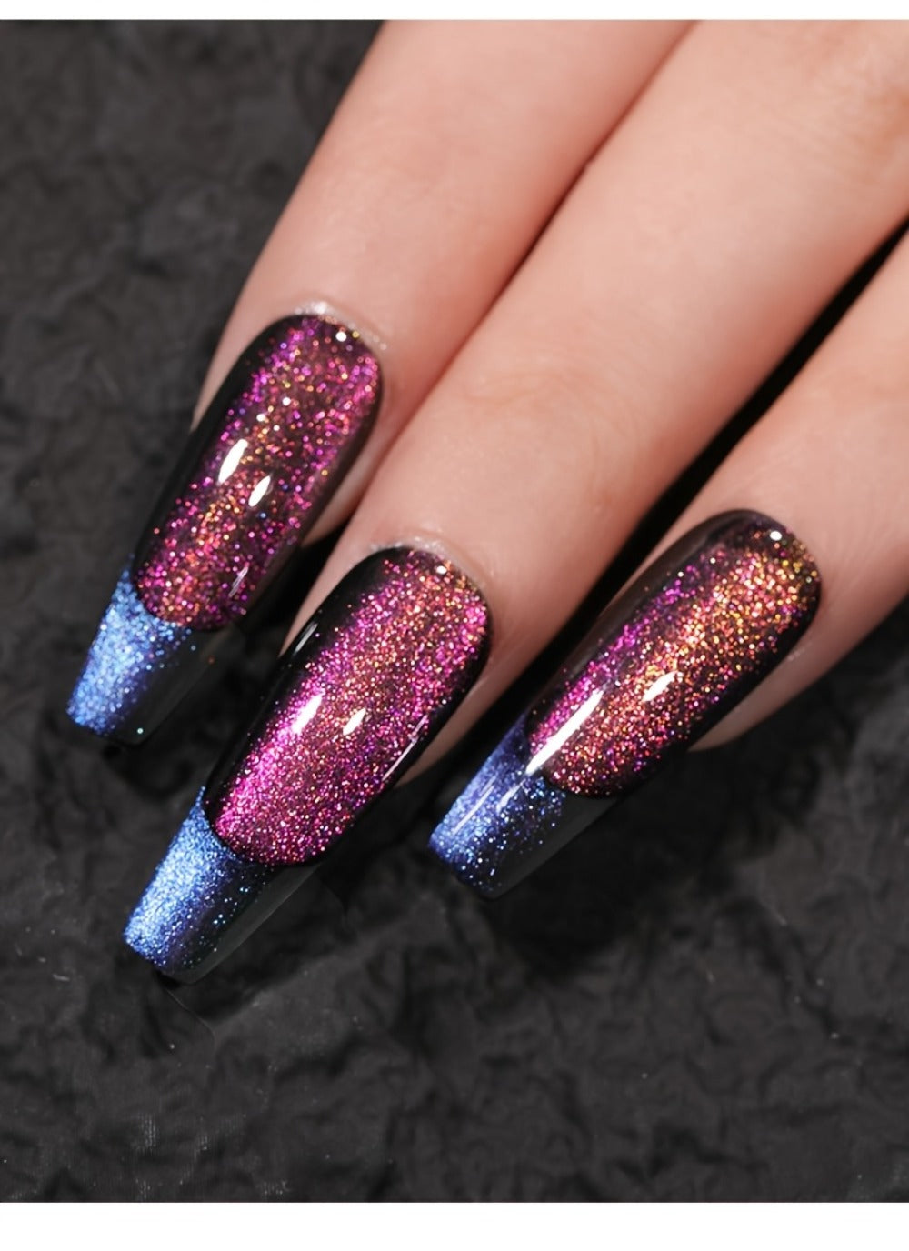 Cat Eye Nail Polish Set 8Colors 0.51oz Reflective Cat'S Eye Nail Gel Soaking LED Gel Salon Female Nail Art Tools Fashion Holographic Nail Art