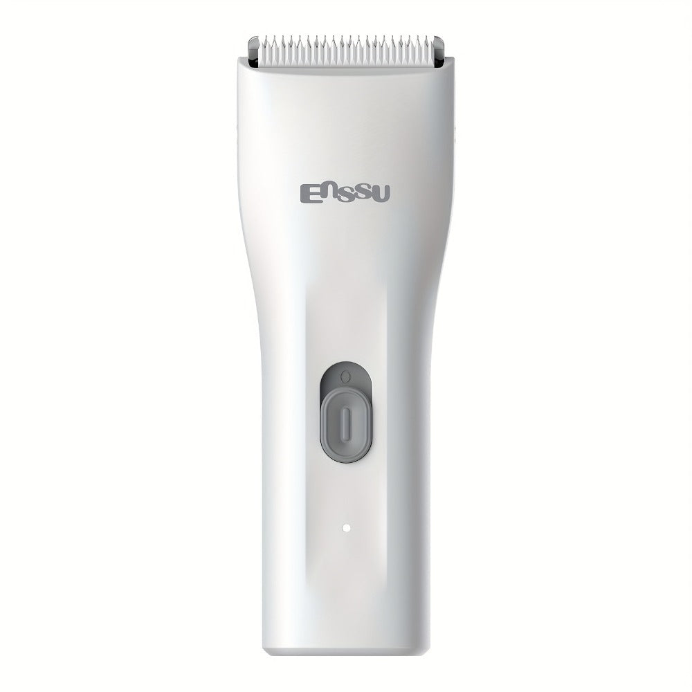 Ball Trimmer for Men - IPX7 Body Hair Trimmer, Ceramic Blade, Battery Display, Replaceable Blade Head, Electric Groin & Pubic Shaver, ES006