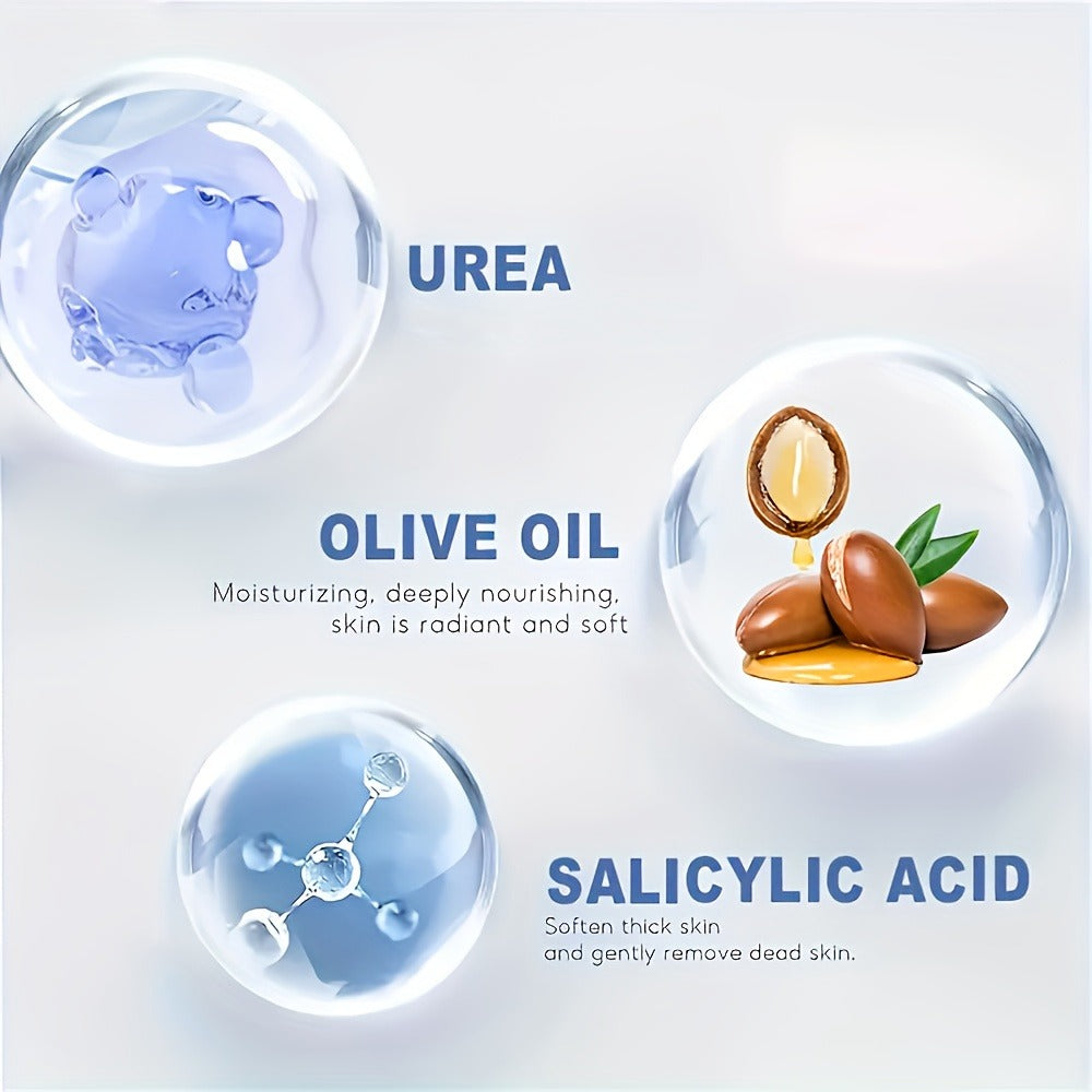 [Perfect Christmas Gift] 60% Urea Cream With 2% Salicylic Acid - Deep Moisturizing And Nourishing Foot And Hand Lotion, Softens Dry, Cracked Skin, Exfoliates Dead Skin, Jojoba Oil And Avocado Oil Infused, Hypoallergenic, 1.76Oz, Gift, Perfect Christmas Gi