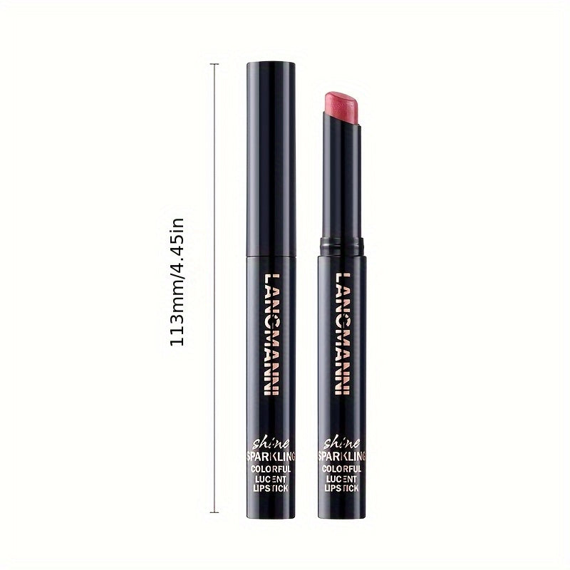 Five Sets Of Five-color Diagonal Lipstick, Lasting And Not Easy to Remove Makeup, Suitable for Beauty Lovers And Beginners to Use, The Perfect Gift