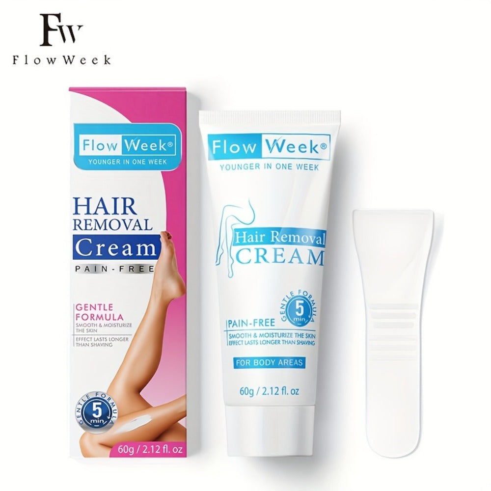 Gentle, Fast-Acting Hair Removal Solution, Suitable for Body, Legs, Arms, And Intimate Areas, Designed for Men, Free from Alcohol