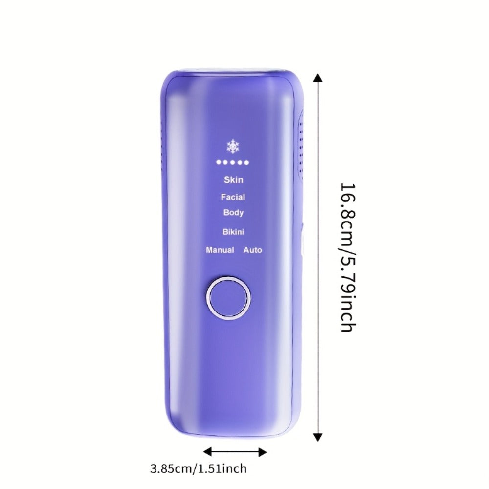 LEFINEE Latest Generation of Home Use Hair Remover, Women'S Festival Gift, Five Levels of Energy Intensity Adjustment, Automatic Continuous Light Emission, Automatic Shutdown Protection, Display Screen for All Body Parts