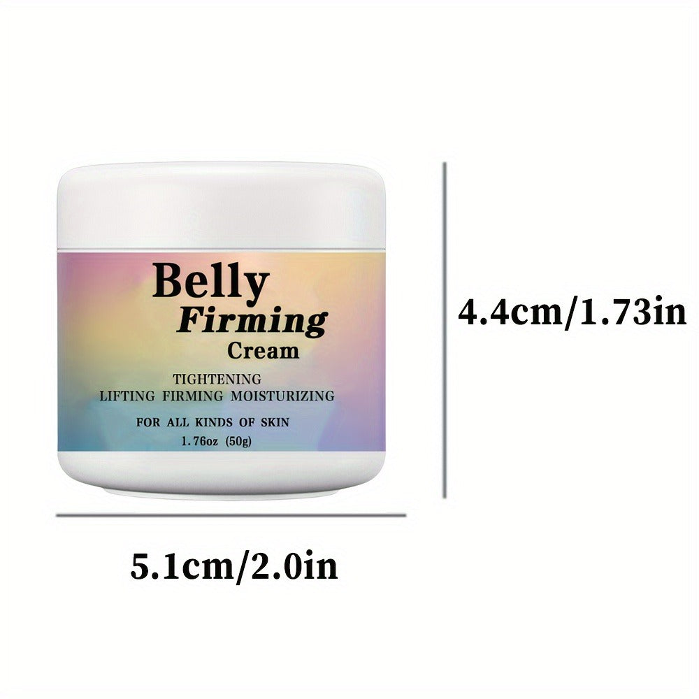 Belly Firming Cream - Intensive Tightening & Lifting Body Lotion with Hyaluronic Acid Caffeine Shea Butter Jojoba Oil & Vitamin E for Belly Buttocks Thighs & Arms - Alcohol Free All Skin Types