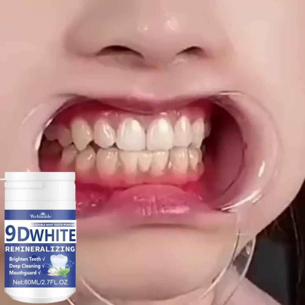 2pcs Teeth Powder, Remineralizing & Hydroxyapatite Tooth Powder, Deep Cleaning, Fresh Breath, Ideal for Oral Health And Hygiene Gift for Women Men, Breath Freshener, Toothpaste, Tooth Cleaning Powder for Daily Life - Local Warehouse