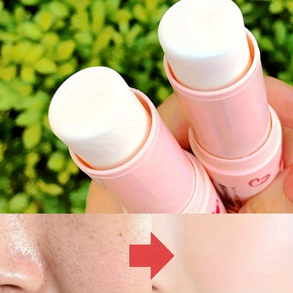 Matte Foundation Stick for Pore Coverage - Long-Lasting Oil Control Base Makeup with Natural Concealer & Moisturizing Formula - Korean Cosmetic Full Coverage Face Stick for Women - 2pcs Set