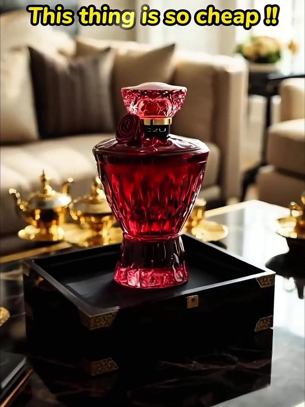 Random 1pc Red Crystal Rose Women'S Perfume, Seductive Floral Woody Scent, Long Lasting Eau De Parfum For Daily Wear Dates Parties, Perfect Gift For Her, Ideal For Valentine'S Halloween Christmas New Year.