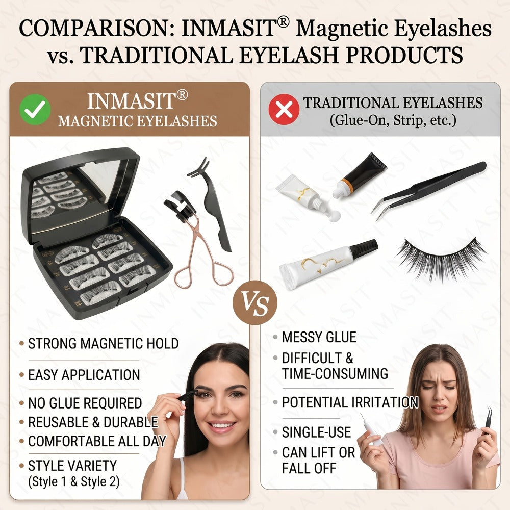 Local Warehouse 8pcs Quantum Magnetic Eyelash Set Makeup Lash Clusters Kit with 2 Styles of Applicators Tweezers And Brush 3D Magnetic False Lashes Beginner-Friendly Natural Set Idea for Daily Makeup Parties And Valentine'S Day Gifts Makeup for Wome