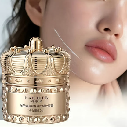 Sheep Placenta Extract Collagen Cream Anti Aging Moisturizer Firming Lifting Brightening Whitening Face Cream for Women Skin Care 50g