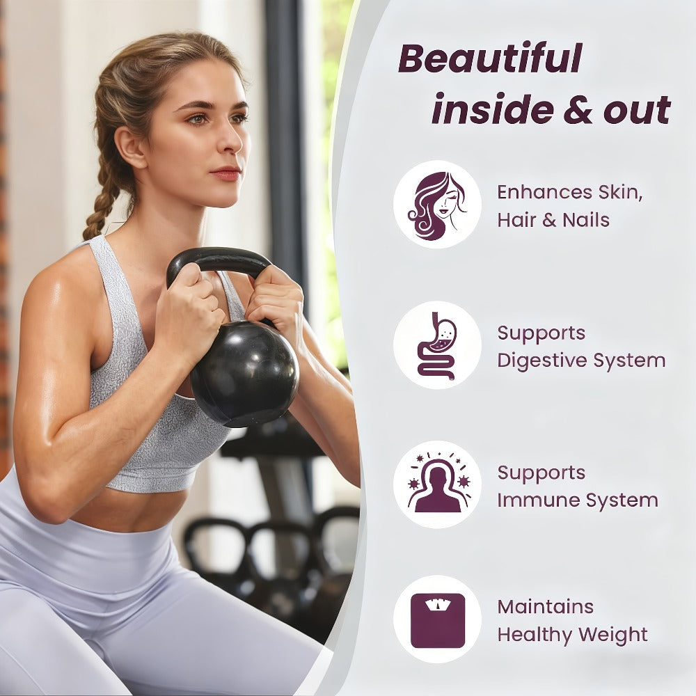 Oufex Multi-Source Collagen Powder - Collagen Complex with Skin Nutrients - Natural Flavor