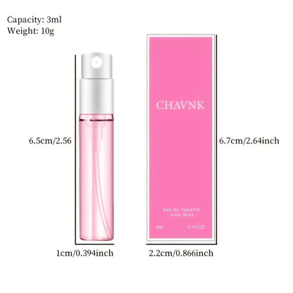 Perfume Set 20pcs Random Scents Long-Lasting Floral Fruity Fragrance Alcohol-Based Non-Greasy Formula for Hair and Body Light Scent Variety Gift Set