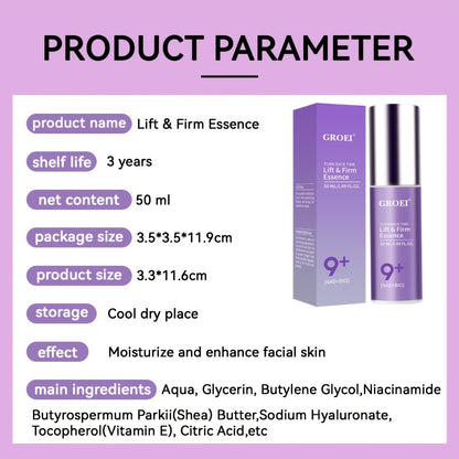 Anti-Aging Face Serum NAD+ Bio Boosting Serum - Nicotinamide Mononucleotide Skin Firming Lifting Wrinkle Fine Line Repair Moisturizing Serum for All Skin Types 1.7 fl oz