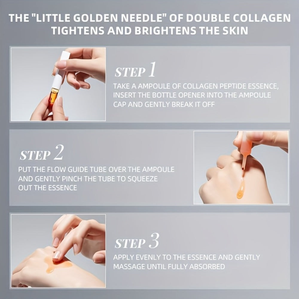 1 MERCILEN Collagen Peptide Retinol Firming & Brightening Serum - Wrinkle, Collagen Boosting, Sensitive Light Beige (No Fragrance), Retinol-Infused Moisturizing Face Serum for &, Dropper Applicator