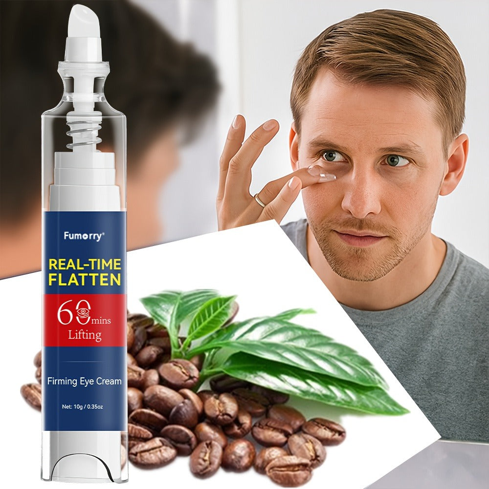 Caffeine Instant Tightening & Wake-Up Eye Cream, Firming Eye Gel, Smoothing, Tightening & Lifting, Deeply Nourishing & Hydrating Eye Skin, Eye Care, Fumorry