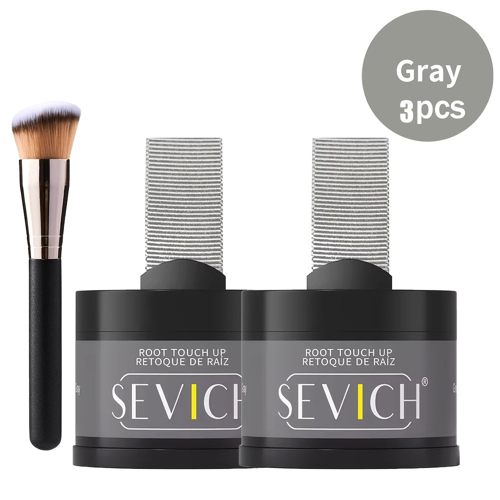 Hairline Powder Root Touch Up — Instantly Conceals Thinning Hair, Gray Roots & Hair Loss, Hair Shadow Topper for All Hair Types, 13 Shades 2/3pcs Kit