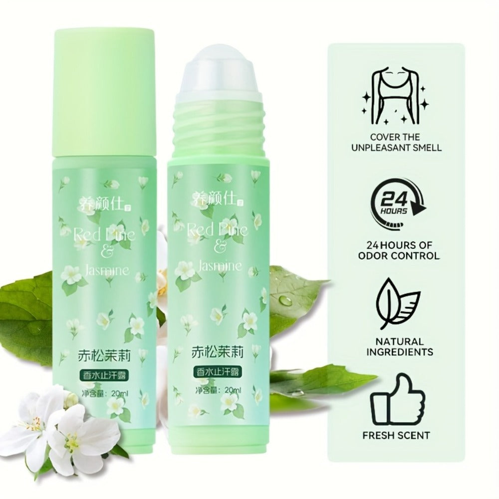 Scented Deodorant for The Body, Offering a Long-Lasting Aroma, Fresh And Invigorating, Non-Greasy Formula, Suitable for Everyone, Ideal for Personal Hygiene, Gentle on The Skin, Featuring Notes of White Peach, Jasmine, And Rose