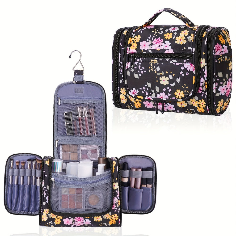 Hanging Toiletry Bag Shower Bag With Hook Multifunctional Pocket Travel Cosmetic Makeup Organizer With Handle Bathroom Bag For Women And Men Toiletries Bag For Travel